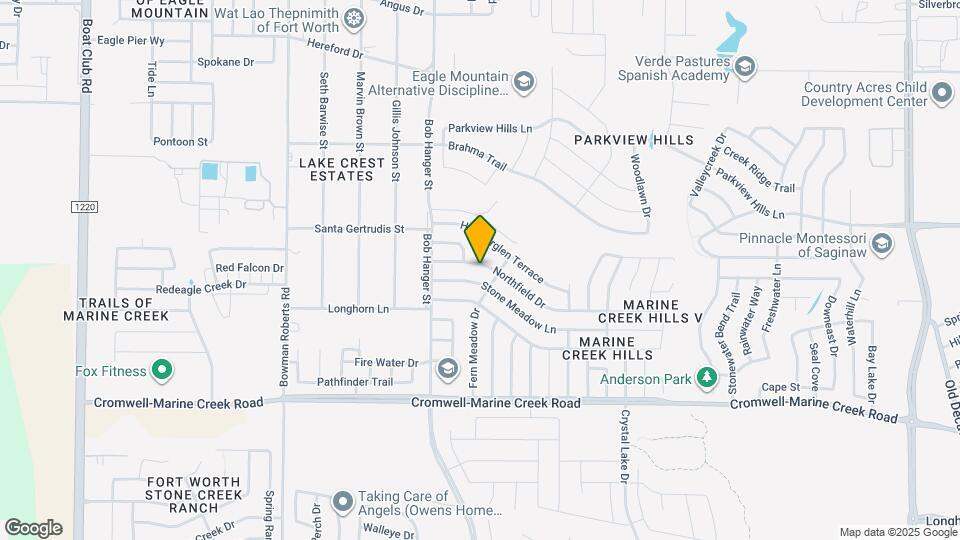 5813 Northfield Dr Mapa y Detalles de la Ubicación