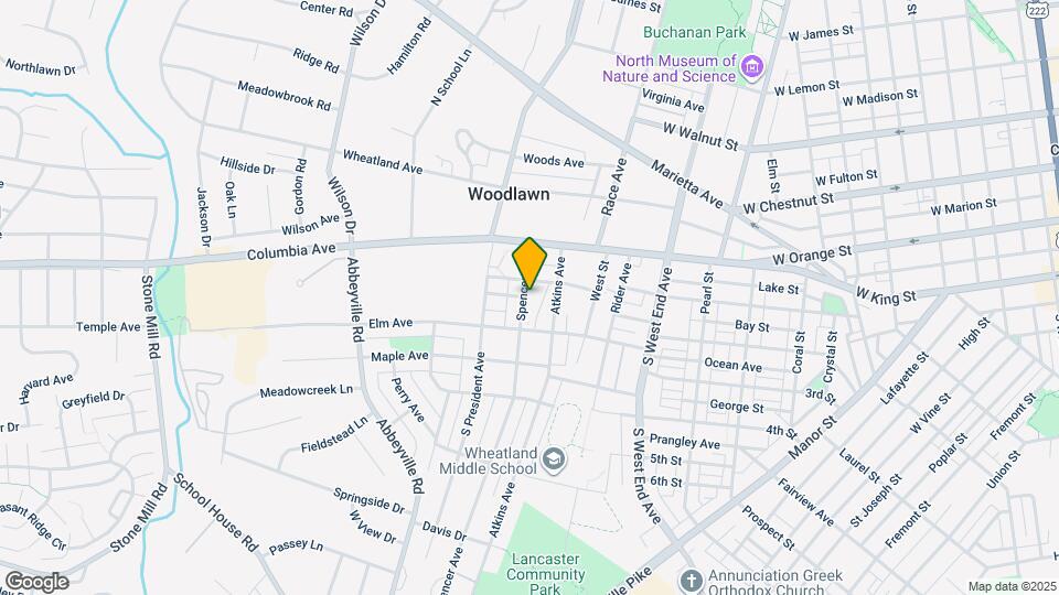 41 Spencer Ave Map and Location Details