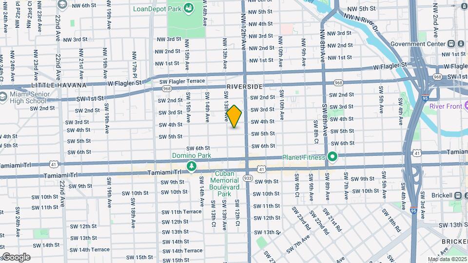 1251 SW 5th St Map and Location Details