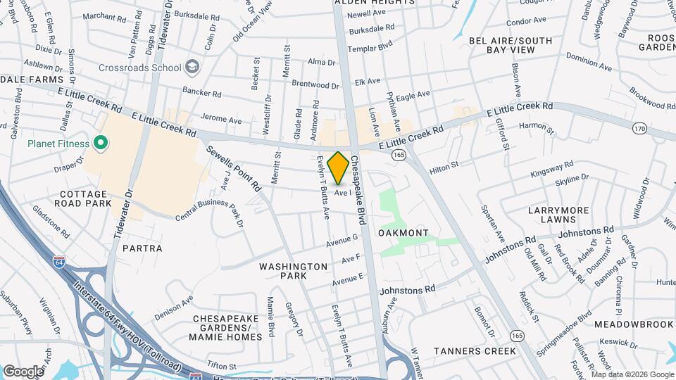 966 Ave I Map and Location Details