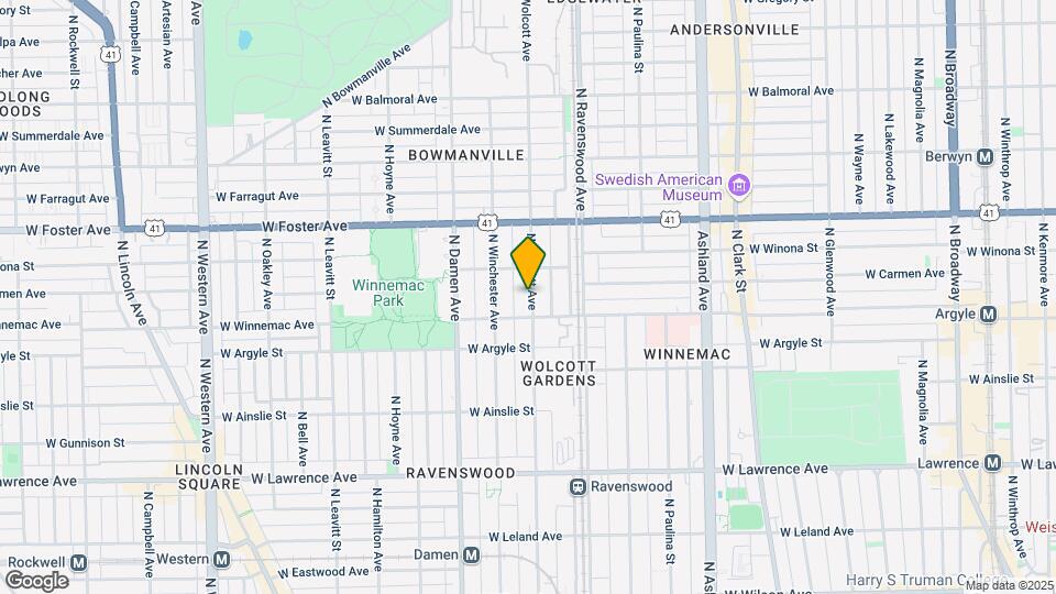 5058.5 N Wolcott Ave-Unit -N1 Map and Location Details