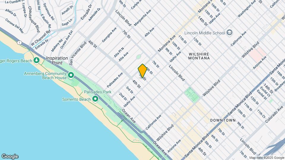 838 5th St Map and Location Details