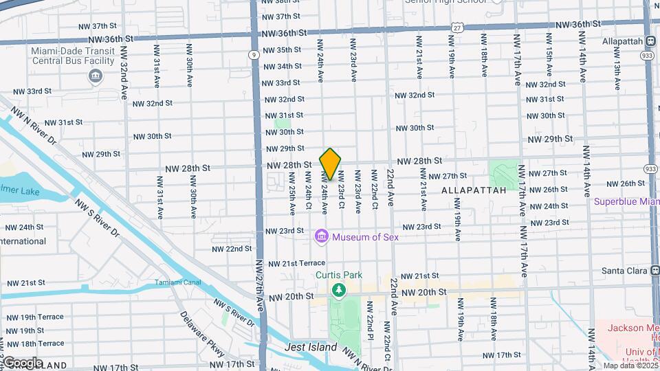 2631 NW 24th Ave-Unit -3 Map and Location Details