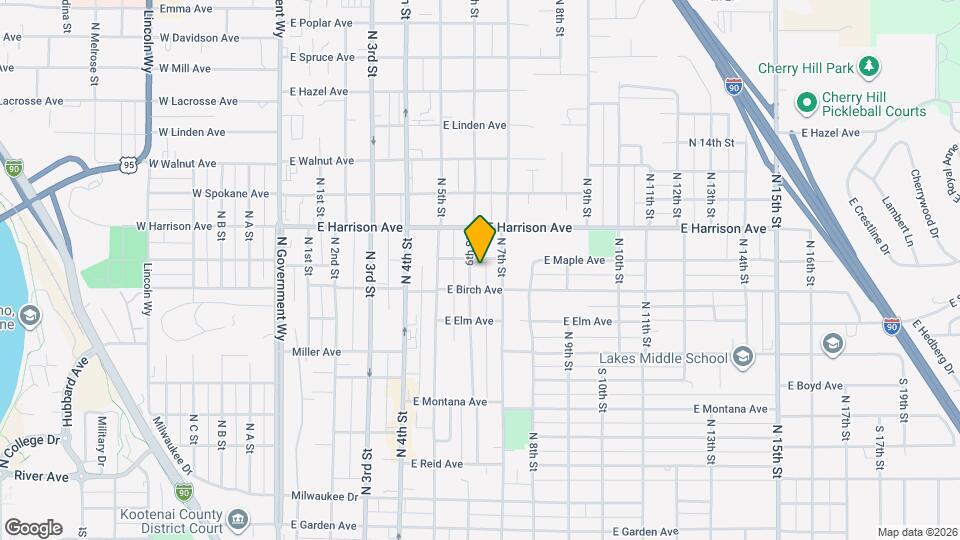 1120 N 6th St Map and Location Details