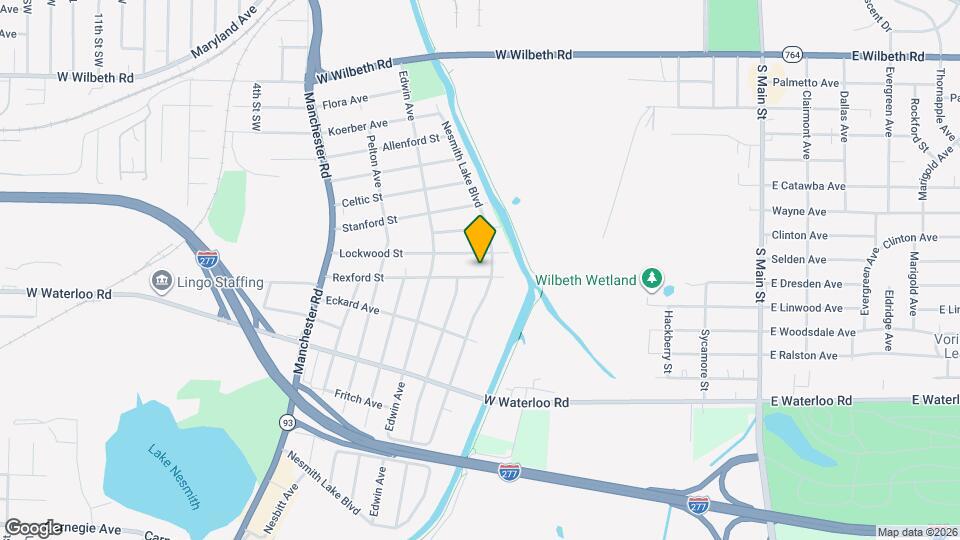 321 Rexford St Mapa y Detalles de la Ubicación