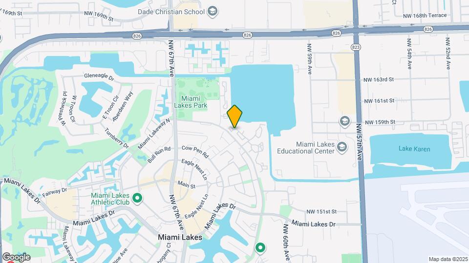 15529 Miami Lakeway N Map and Location Details