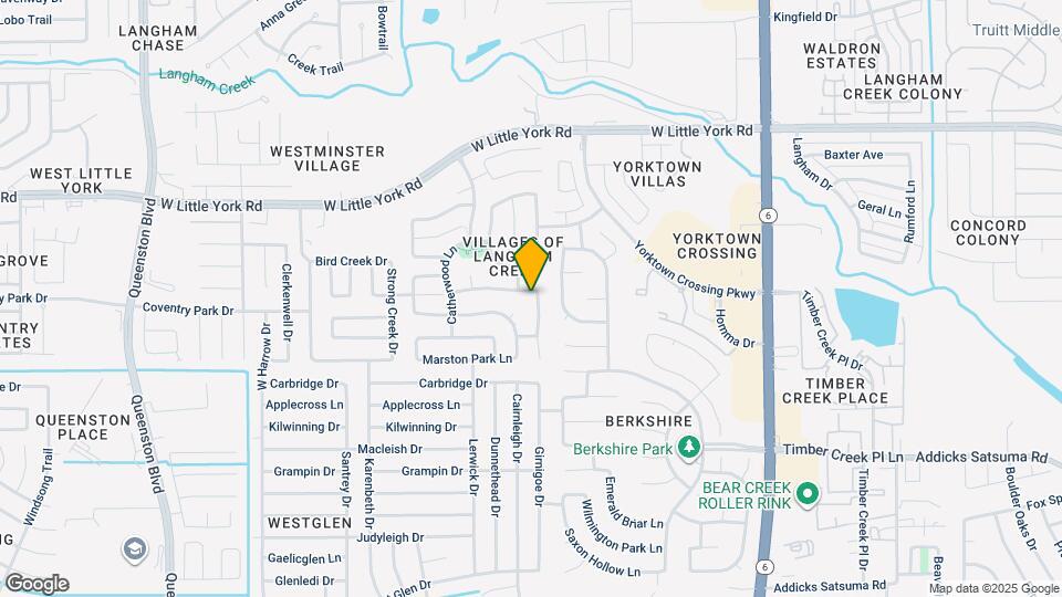 5803 Afton Ridge Ln Map and Location Details