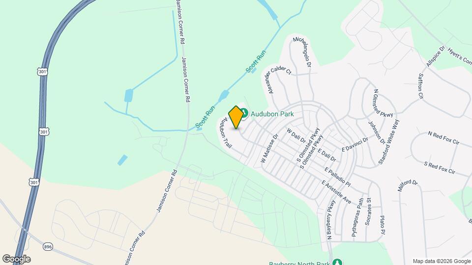 2226 Audubon Trail Map and Location Details