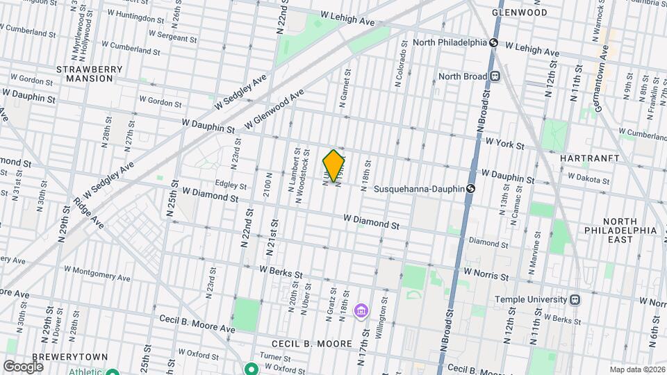 2152 N 19th St Mapa y Detalles de la Ubicación