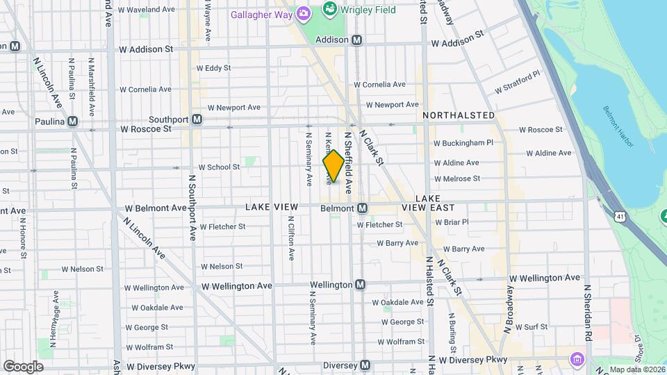 3227 N Kenmore Ave, Unit 5 Mapa y Detalles de la Ubicación