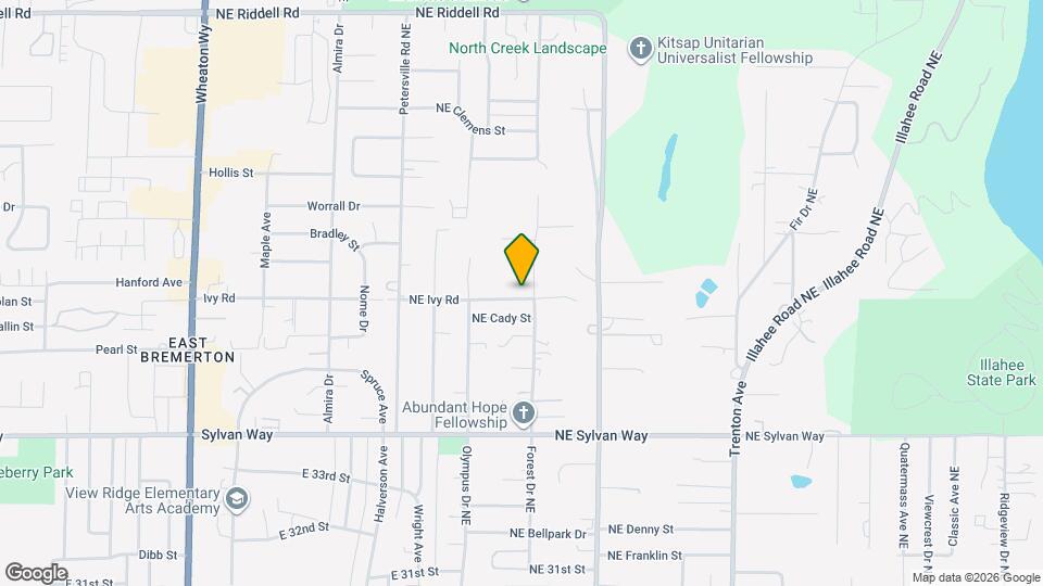 2044 NE Ivy Rd Map and Location Details