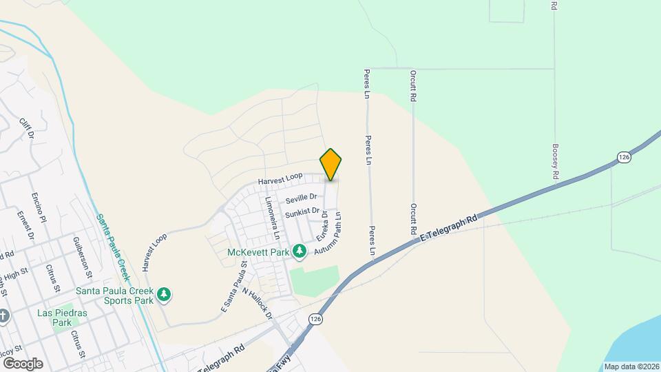 527 Eureka Dr, Unit Unit 1 Map and Location Details