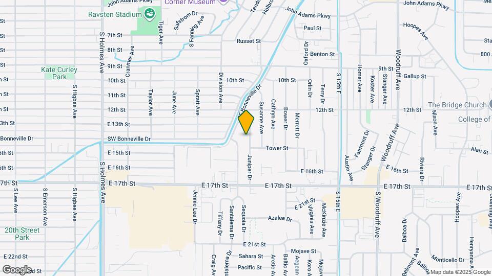 1340 Juniper Dr Map and Location Details
