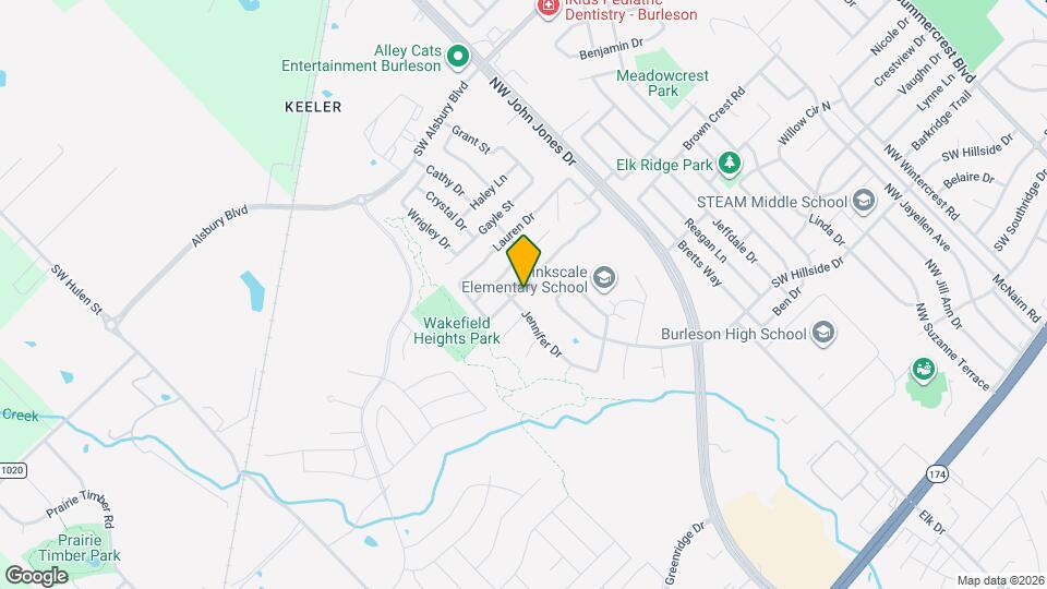 1421 Krista Dr Mapa y Detalles de la Ubicación