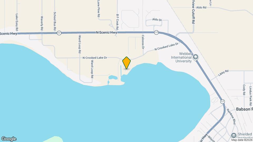 624 N Crooked Lake Dr Map and Location Details