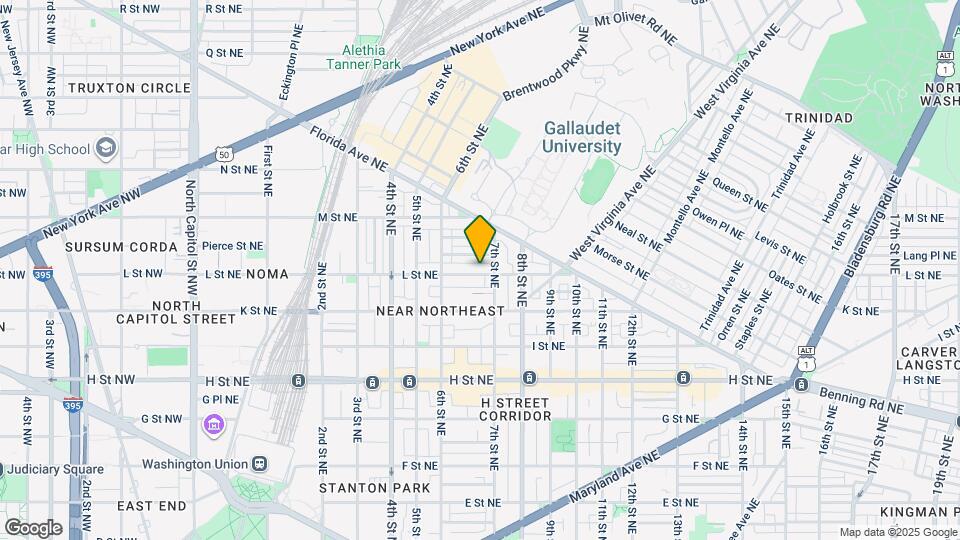 652 L St NE Map and Location Details