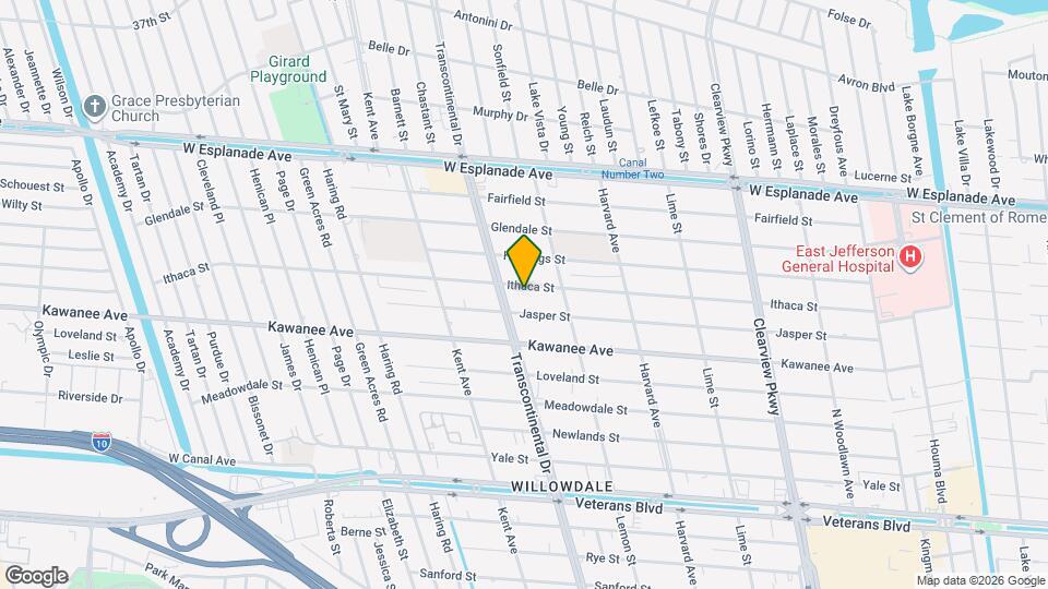 4932 Ithaca St Map and Location Details