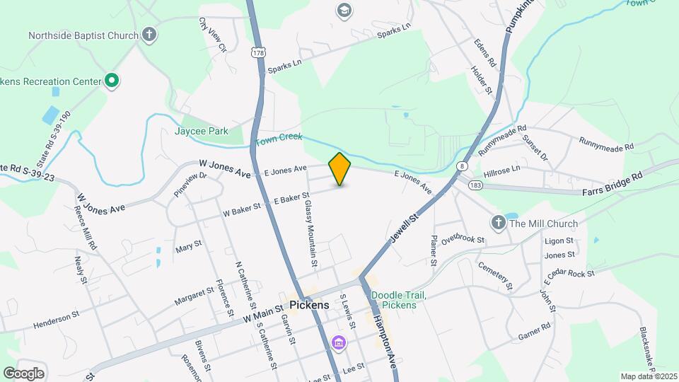 326 E Baker St Map and Location Details