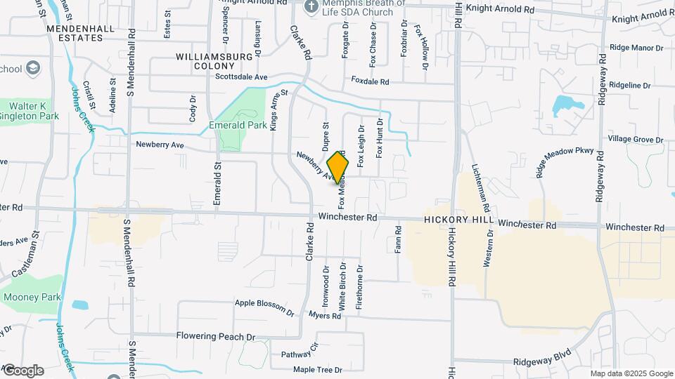 3557 Fox Meadows Rd Map and Location Details