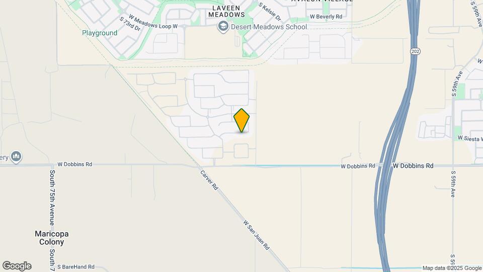 6733 W Vly Vw Dr Map and Location Details