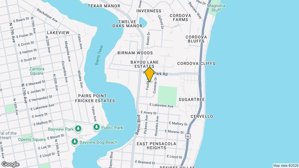 1800 Foulis Dr Map and Location Details