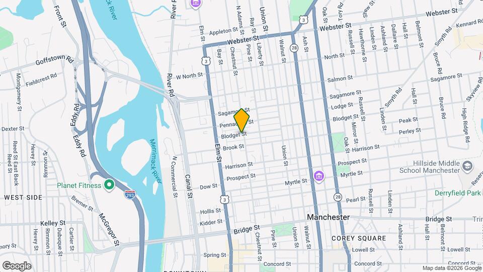40 Blodget St Mapa y Detalles de la Ubicación
