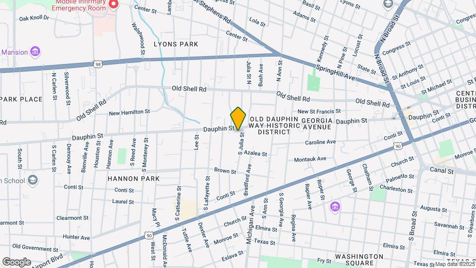 Place LeMoyne Mapa y Detalles de la Ubicación