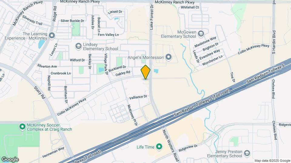 5701 McKinney Pl Dr Map and Location Details
