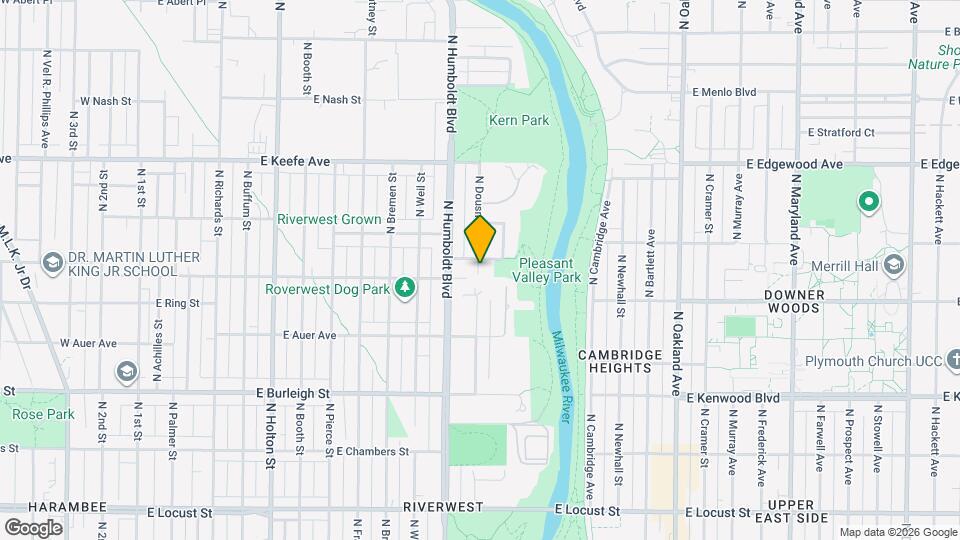 3308 N Dousman St Map and Location Details