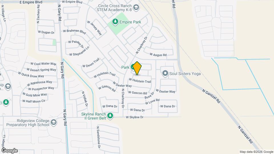 435 W Corriente Ct Map and Location Details