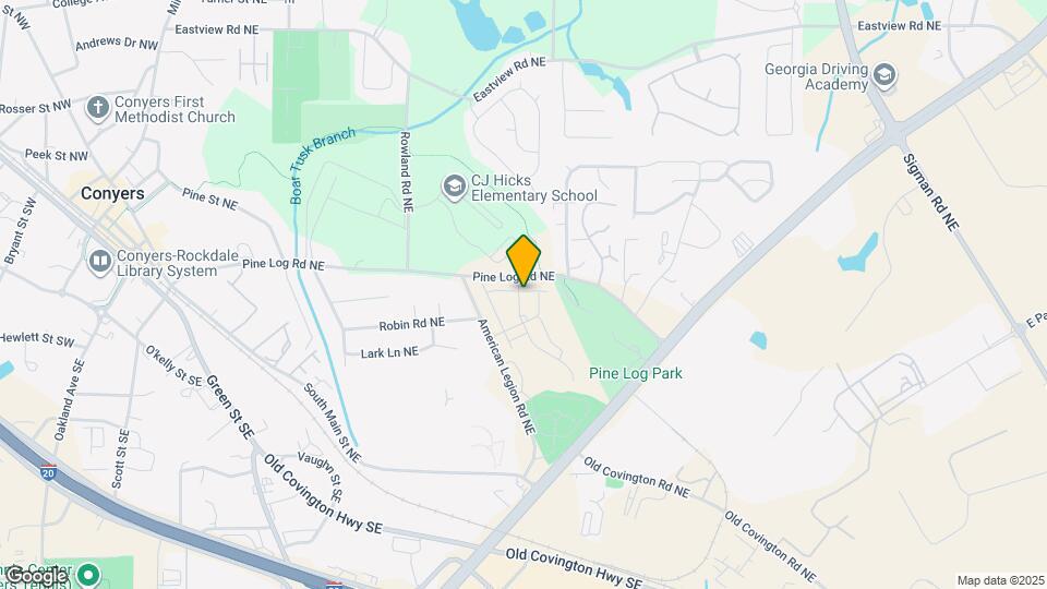 1127 Charming Pines Pl NE Map and Location Details