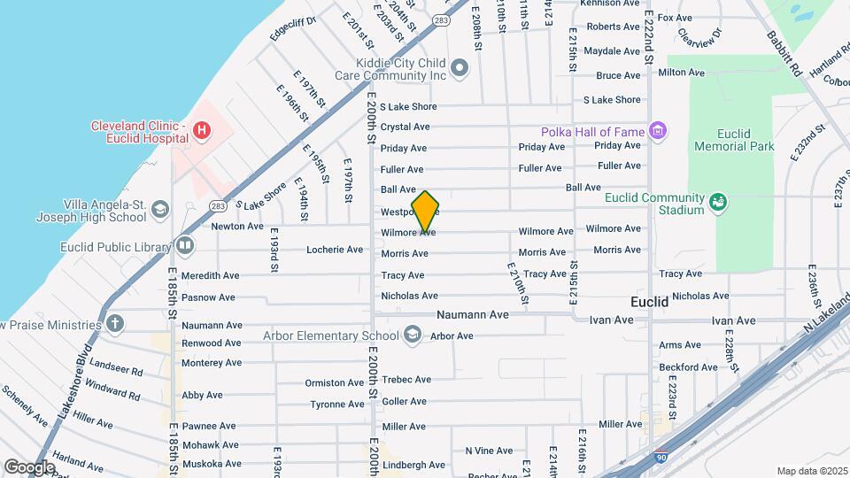 20430 Wilmore Ave Map and Location Details