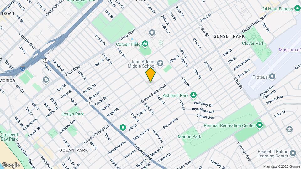 2441 14th St Map and Location Details