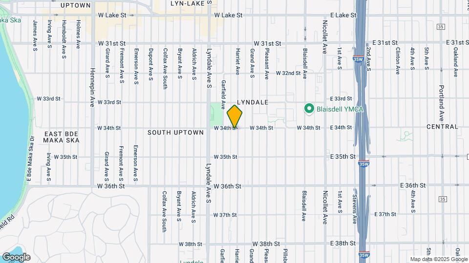 3400 Harriet Ave S Map and Location Details