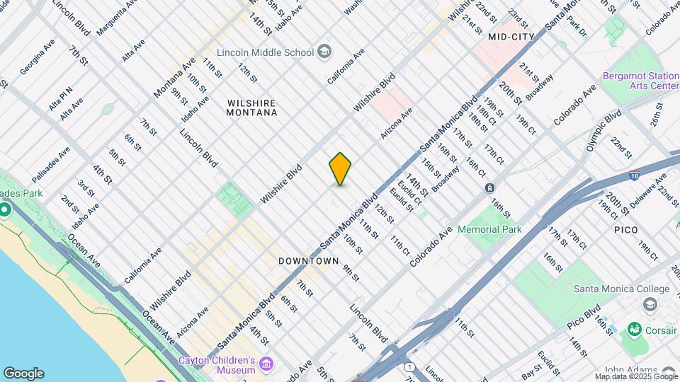 1315 11th St Map and Location Details
