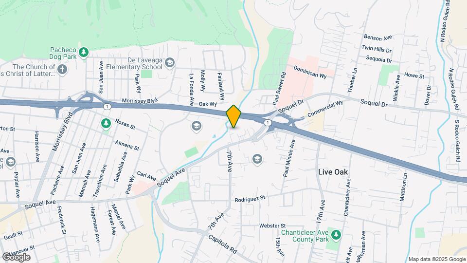 2711 Soquel Ave Map and Location Details