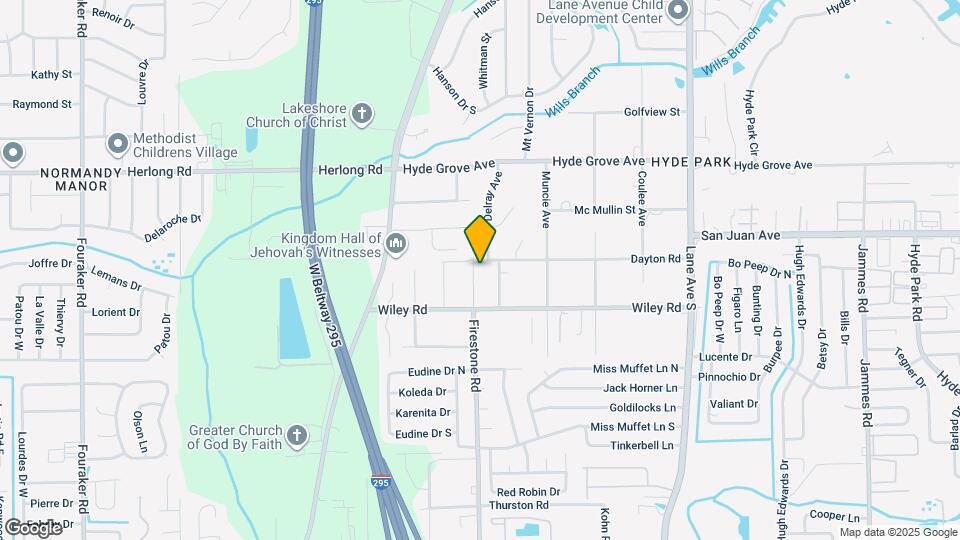 2013 Firestone Rd Map and Location Details