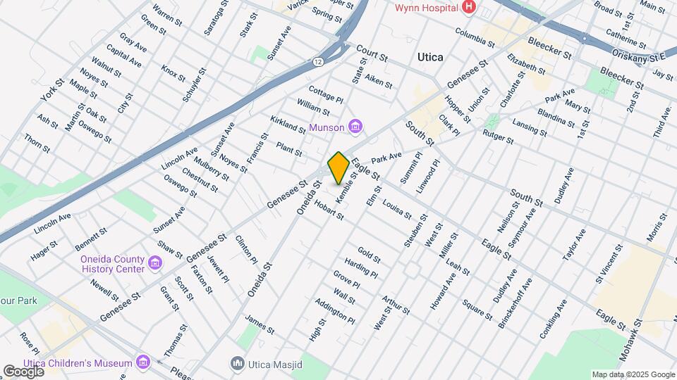 1222 Kemble St Map and Location Details
