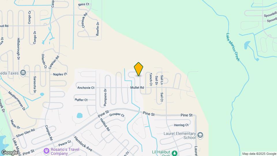 1612 Redfin Dr Map and Location Details