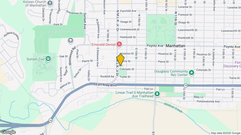 1620 Colorado St Map and Location Details