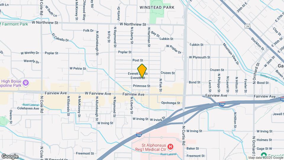 6233 W Everett St Map and Location Details