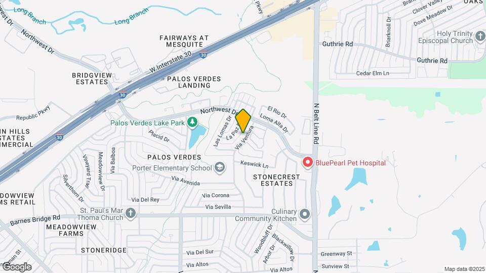 4813 Via Ventura Map and Location Details