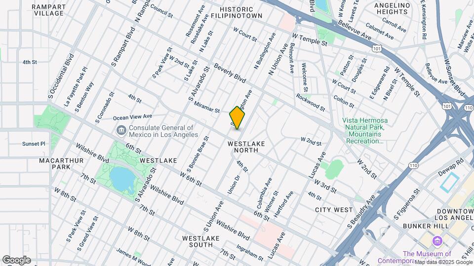 1710 Miramar St Mapa y Detalles de la Ubicación