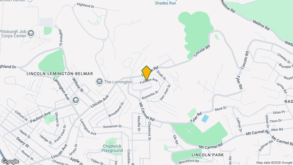 1850 Funston Ave Map and Location Details