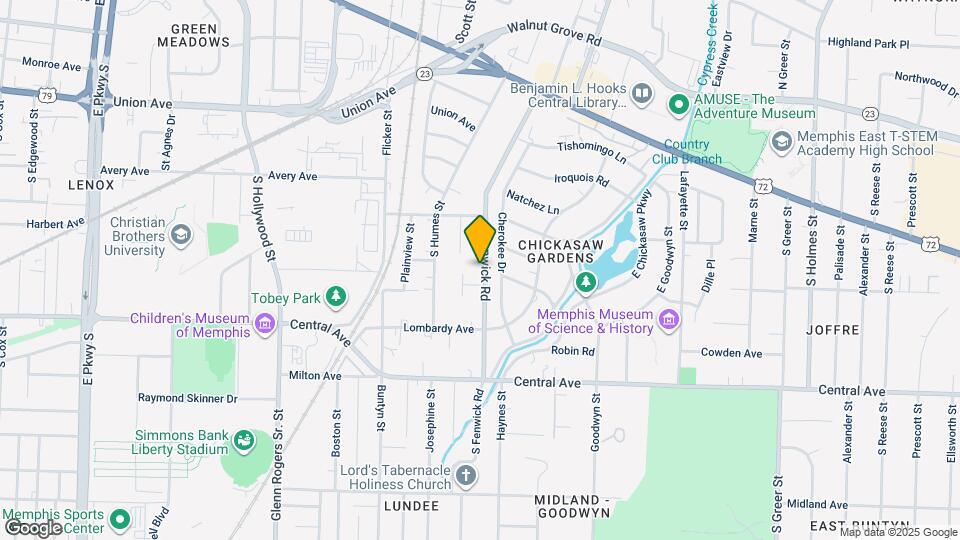 163 S Fenwick Rd Map and Location Details