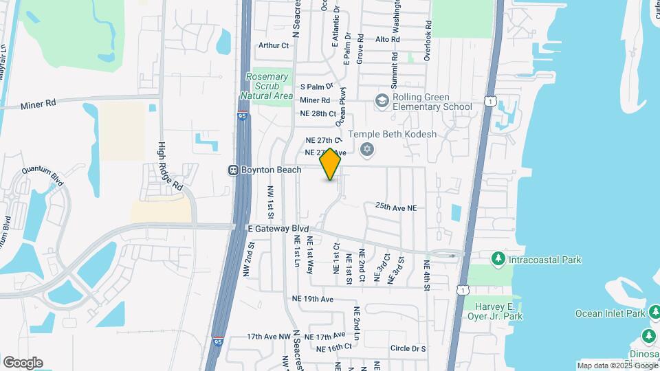 2615 NE 1st Ct Map and Location Details