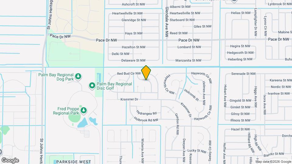 544 Plumbago Rd NW Map and Location Details