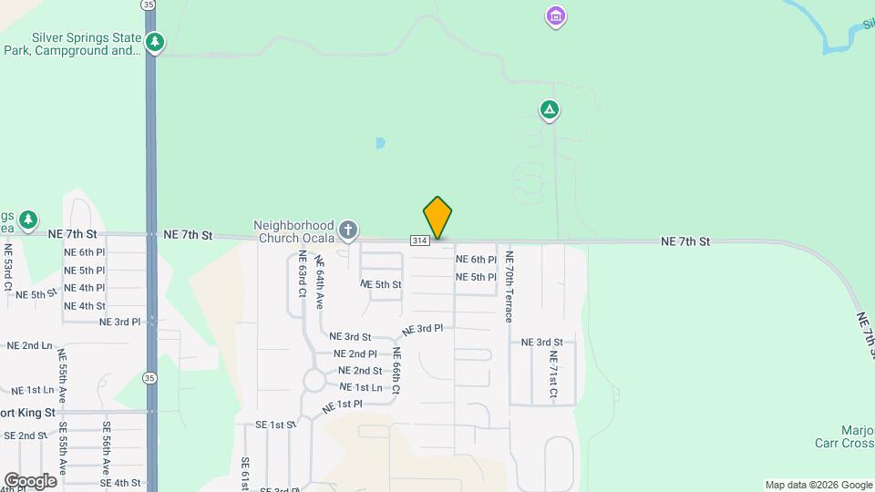 6820 NE 7th St Map and Location Details