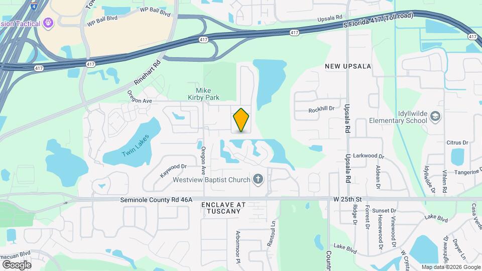 1244 Travertine Terrace Map and Location Details