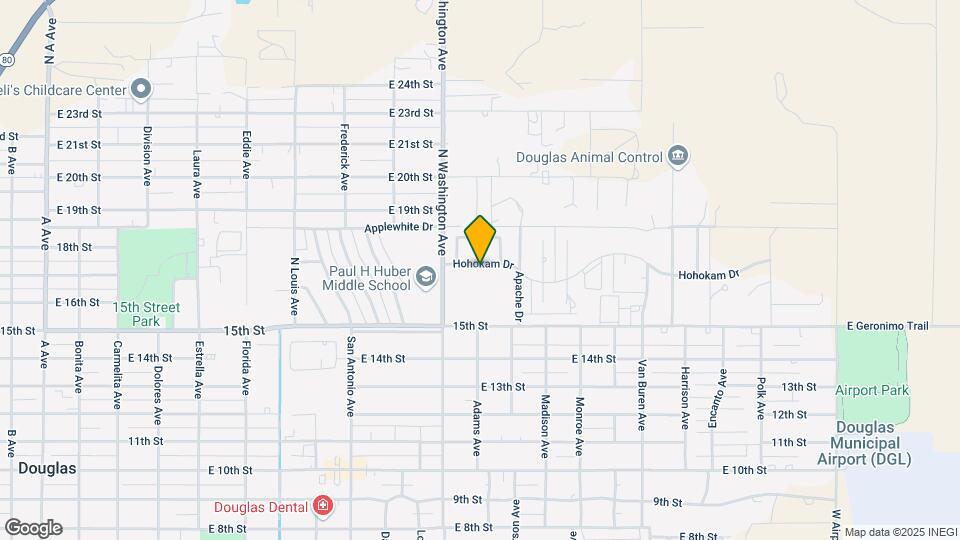 2135 Hohokam Dr Map and Location Details